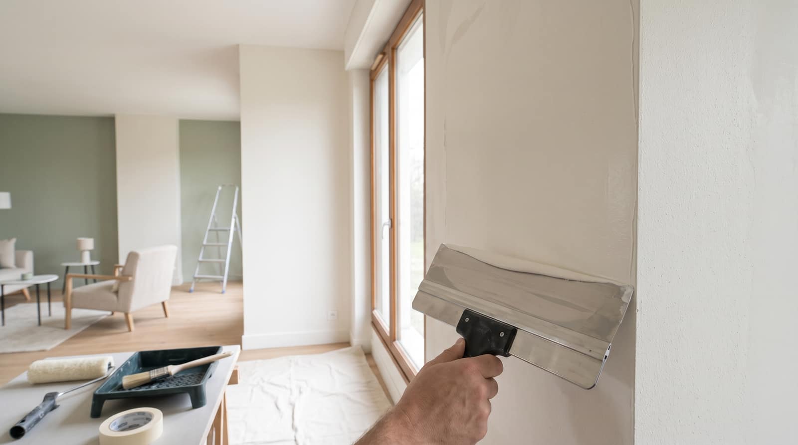 À quoi sert vraiment un enduit de lissage avant peinture ?