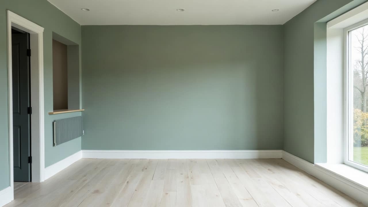 Un mur d'accent uniforme, quel que soit l'angle où l'on se trouve